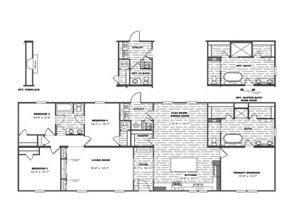 Sullivan 24 X 56 1344 Sqft Mobile Home Factory Expo Centers Sullivan 24 X 56 1344 Sqft Mobile Home