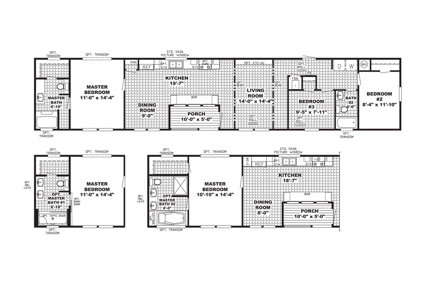 The Ranch House Floorplan