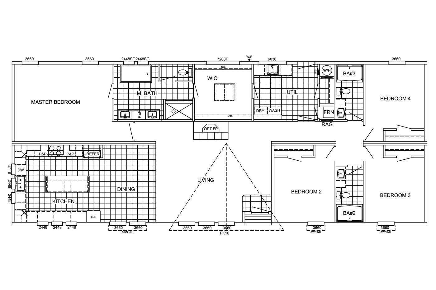 The Huxton Floorplan
