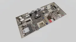 The ISABELLA Floor Plan. This Manufactured Mobile Home features 3 bedrooms and 2 baths.