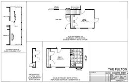 The FULTON 6028-2557D Floor Plan. This Manufactured Mobile Home features 3 bedrooms and 2 baths.