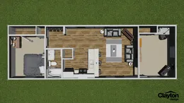 The 3008 ADVANTAGE PLUS 4816 Floor Plan. This Manufactured Mobile Home features 2 bedrooms and 1 bath.