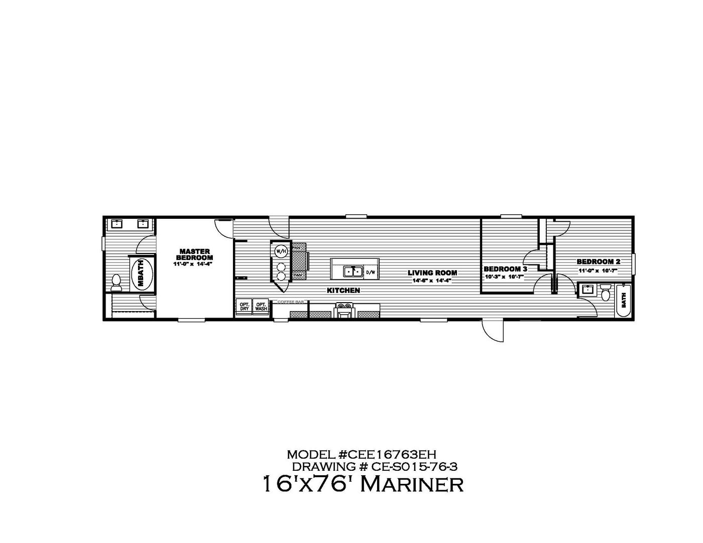 Mariner Floorplan