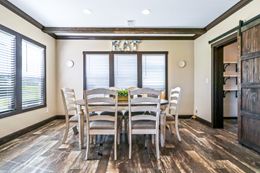 The THE ASPEN Dining Room. This Manufactured Mobile Home features 3 bedrooms and 2 baths.