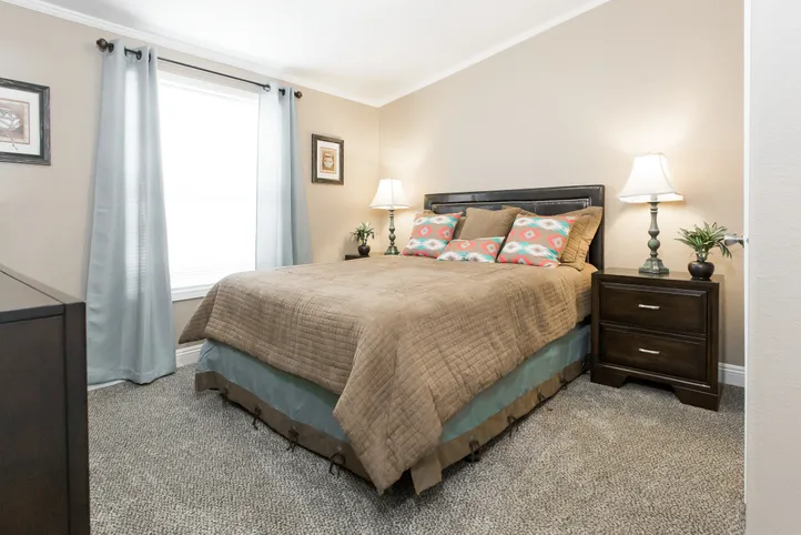 The K2776A Guest Bedroom. This Manufactured Mobile Home features 4 bedrooms and 2 baths.