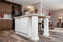 The TRADITION 52B Kitchen. This Manufactured Mobile Home features 3 bedrooms and 2 baths.