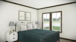 The THE SUMNER Bedroom. This Manufactured Mobile Home features 3 bedrooms and 2 baths.