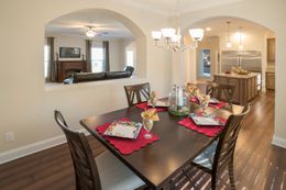 The 3545 JAMESTOWN Dining Area. This Modular Home features 3 bedrooms and 2 baths.