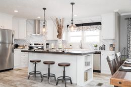 The THE CASCADE Kitchen. This Manufactured Mobile Home features 4 bedrooms and 2 baths.