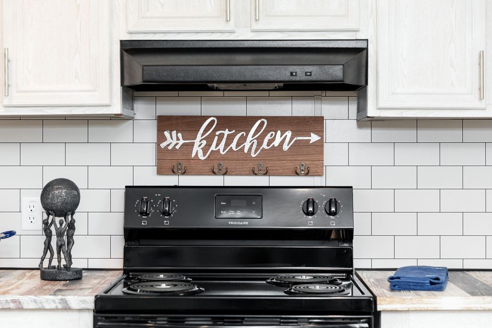 The THE MORRIS Kitchen. This Manufactured Mobile Home features 3 bedrooms and 2 baths.