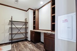 The THE DESTIN Utility Room. This Manufactured Mobile Home features 4 bedrooms and 3 baths.