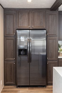 The THE HAMPTON BAY Kitchen. This Manufactured Mobile Home features 3 bedrooms and 2 baths.