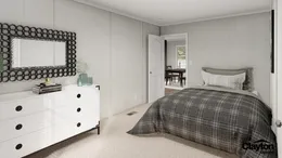 The THE FUSION 32B Bedroom. This Manufactured Mobile Home features 4 bedrooms and 2 baths.