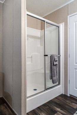 The ULTRA PRO 68 Primary Bathroom. This Manufactured Mobile Home features 4 bedrooms and 2 baths.