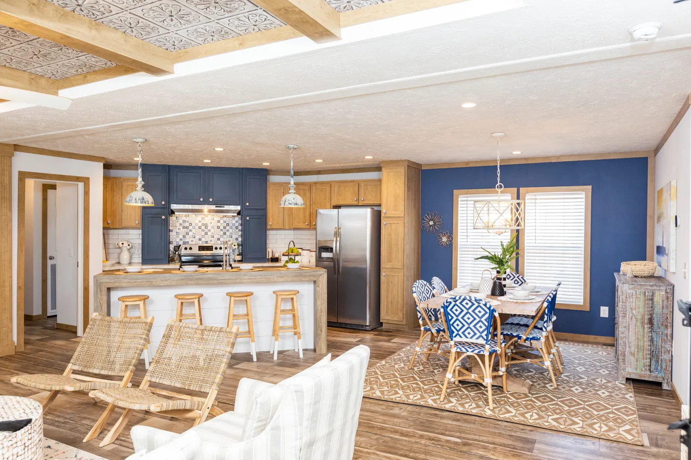 The THE KIMMEL Kitchen. This Manufactured Mobile Home features 3 bedrooms and 2 baths.
