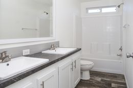 The FAWN Master Bathroom. This Manufactured Mobile Home features 3 bedrooms and 2 baths.