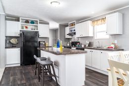The THE EAGLE 76 Kitchen. This Manufactured Mobile Home features 5 bedrooms and 2 baths.