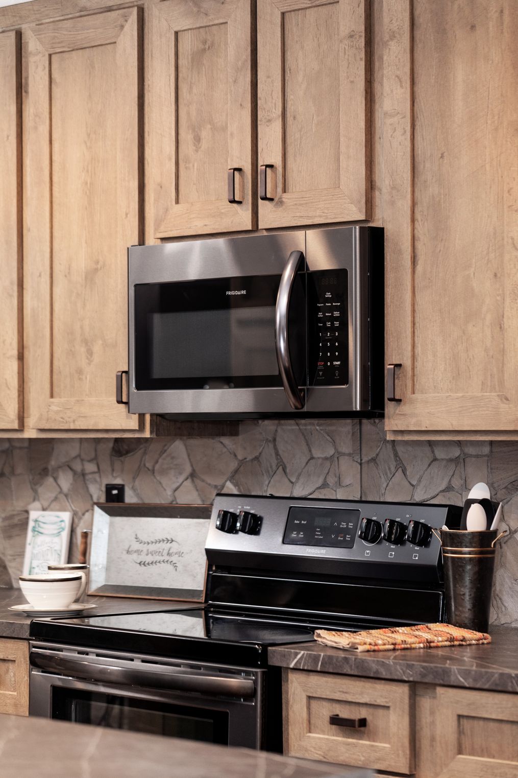 The BOUJEE Kitchen. This Manufactured Mobile Home features 3 bedrooms and 2 baths.