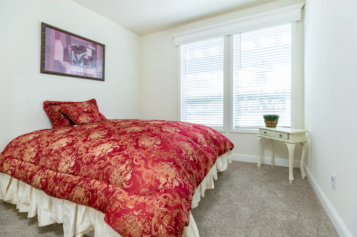 The CORONADO 2458C Guest Bedroom. This Manufactured Mobile Home features 3 bedrooms and 2 baths.