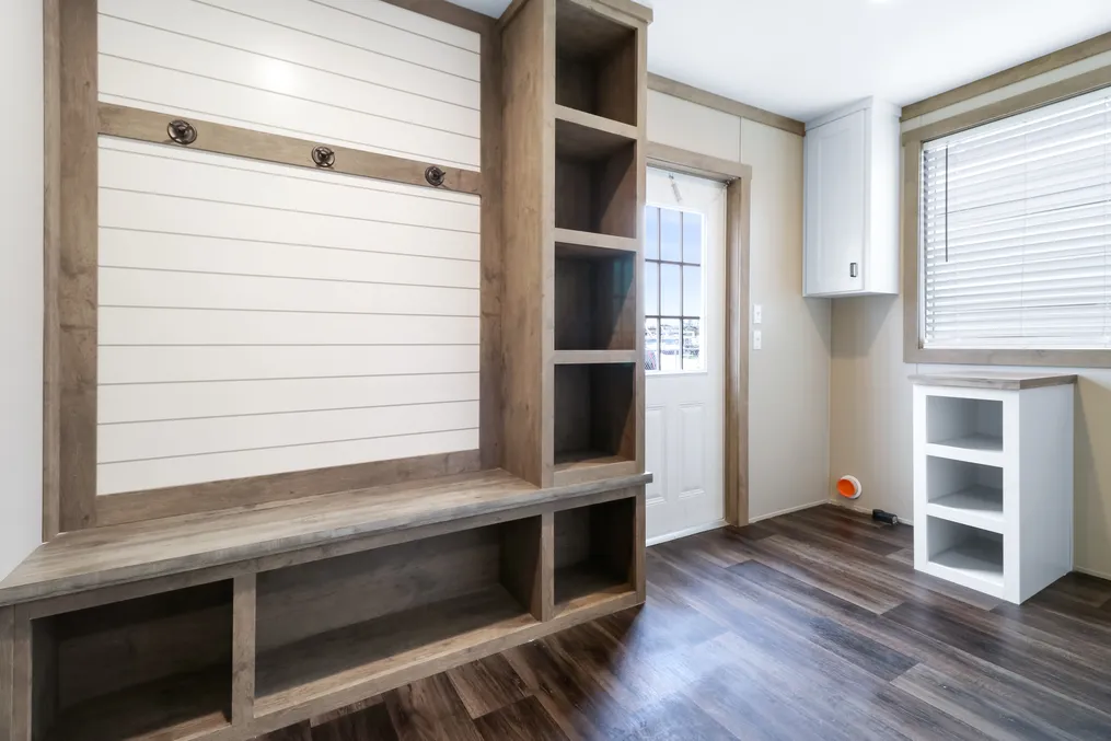 The AMELIA Utility Room. This Manufactured Mobile Home features 4 bedrooms and 2 baths.