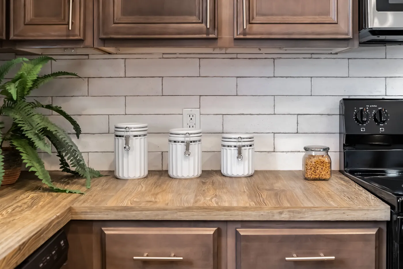 The THE TURNER Kitchen. This Manufactured Mobile Home features 3 bedrooms and 2 baths.