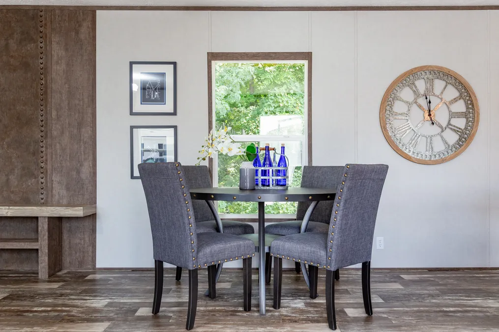 The MAYNARDVILLE CLASSIC 76 Dining Area. This Manufactured Mobile Home features 3 bedrooms and 2 baths.