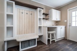 The THE RESERVE 60 Utility Room. This Manufactured Mobile Home features 3 bedrooms and 2 baths.