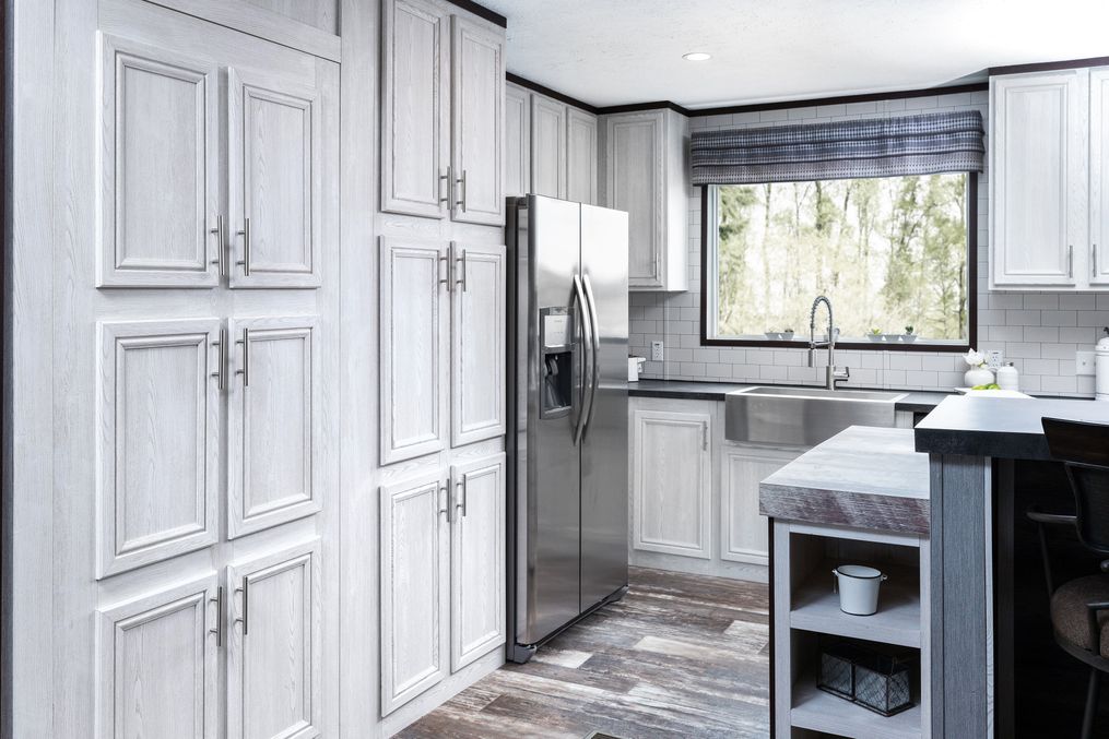 The SIG28663A Kitchen. This Manufactured Mobile Home features 3 bedrooms and 2 baths.