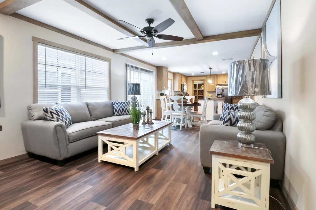 The AMELIA Den. This Manufactured Mobile Home features 4 bedrooms and 2 baths.