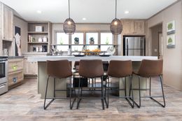 The BLUEBONNET BREEZE Kitchen. This Manufactured Mobile Home features 3 bedrooms and 2 baths.