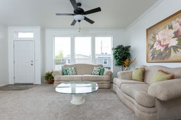 The 2848 MARLETTE SPECIAL Living Room. This Manufactured Mobile Home features 3 bedrooms and 2 baths.