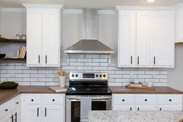 The KEENELAND Kitchen. This Manufactured Mobile Home features 3 bedrooms and 2 baths.