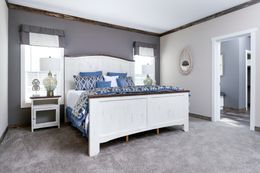 The THE MCGARRITY Master Bedroom. This Manufactured Mobile Home features 4 bedrooms and 2 baths.