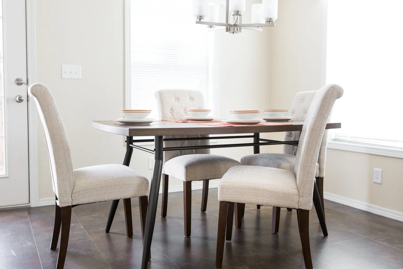 The K2750A Dining Area. This Manufactured Mobile Home features 3 bedrooms and 2 baths.