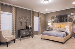 The 3539 JAMESTOWN Master Bedroom. This Modular Home features 3 bedrooms and 2 baths.