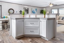 The CRAZY EIGHTS Kitchen. This Manufactured Mobile Home features 4 bedrooms and 2 baths.