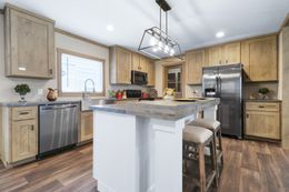 The AMELIA Kitchen. This Manufactured Mobile Home features 4 bedrooms and 2 baths.