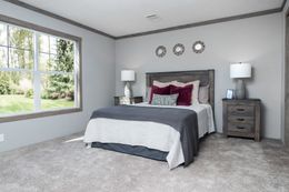The ISABELLA Master Bedroom. This Manufactured Mobile Home features 3 bedrooms and 2 baths.