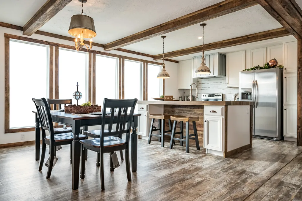 The THE AVALYN Kitchen. This Manufactured Mobile Home features 3 bedrooms and 2 baths.
