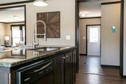 The THE FRANKLIN Kitchen. This Manufactured Mobile Home features 3 bedrooms and 2 baths.