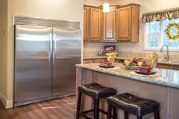 The 3545 JAMESTOWN Kitchen. This Modular Home features 3 bedrooms and 2 baths.