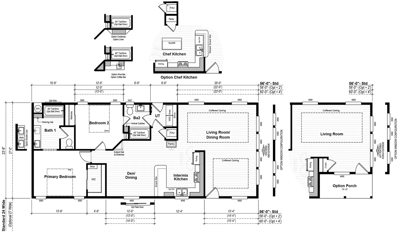 Gpii-2456-2b Golden Classic Floorplan