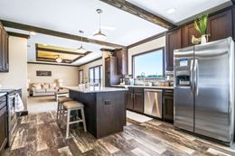 The THE ASPEN Kitchen. This Manufactured Mobile Home features 3 bedrooms and 2 baths.