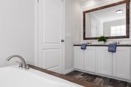 The ANSWER M375 Master Bathroom. This Manufactured Mobile Home features 4 bedrooms and 2 baths.
