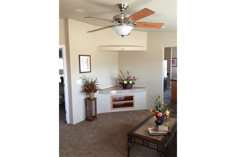 The 2848 MARLETTE SPECIAL Living Room. This Manufactured Mobile Home features 3 bedrooms and 2 baths.