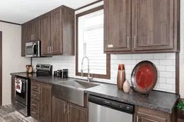 The THE RIVERWAY Kitchen. This Manufactured Mobile Home features 4 bedrooms and 2 baths.