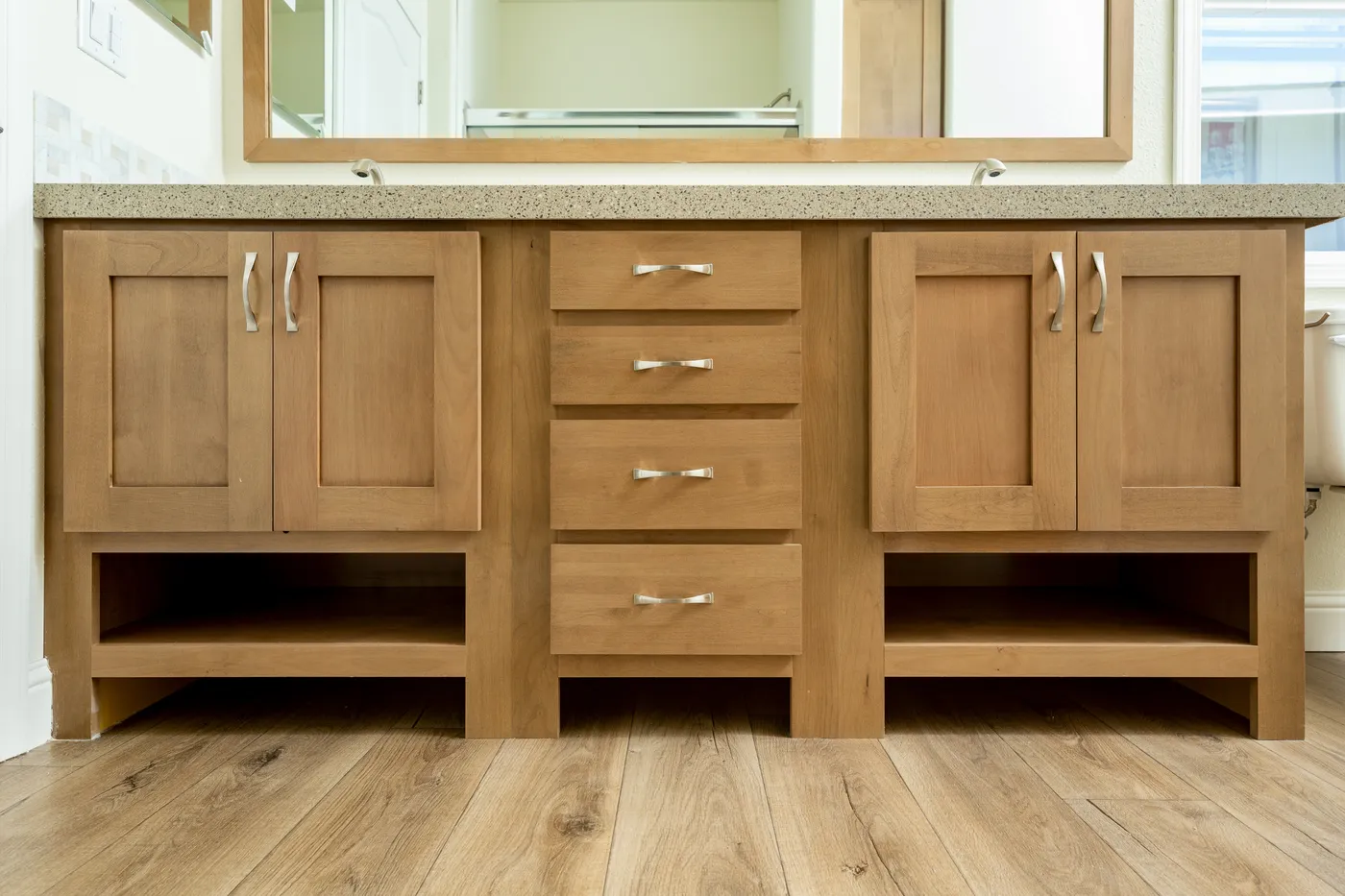 The CORONADO 2458C Primary Bathroom. This Manufactured Mobile Home features 3 bedrooms and 2 baths.