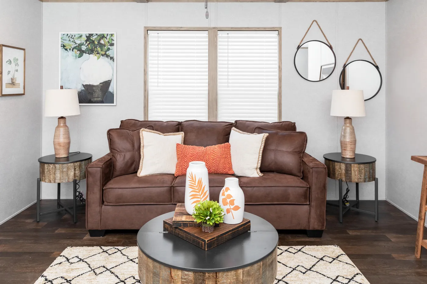 The THE 1959 Living Room. This Manufactured Mobile Home features 3 bedrooms and 2 baths.