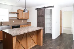 The INDIGO Kitchen. This Manufactured Mobile Home features 3 bedrooms and 2 baths.
