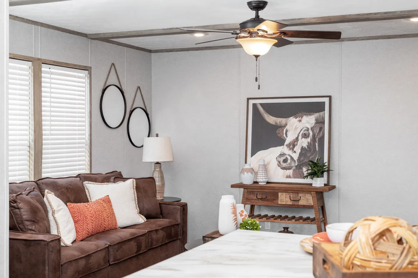 The THE 1959 Living Room. This Manufactured Mobile Home features 3 bedrooms and 2 baths.